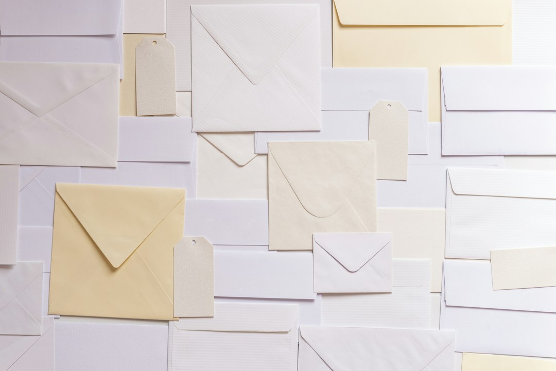 Paper envelopes and craft supplies