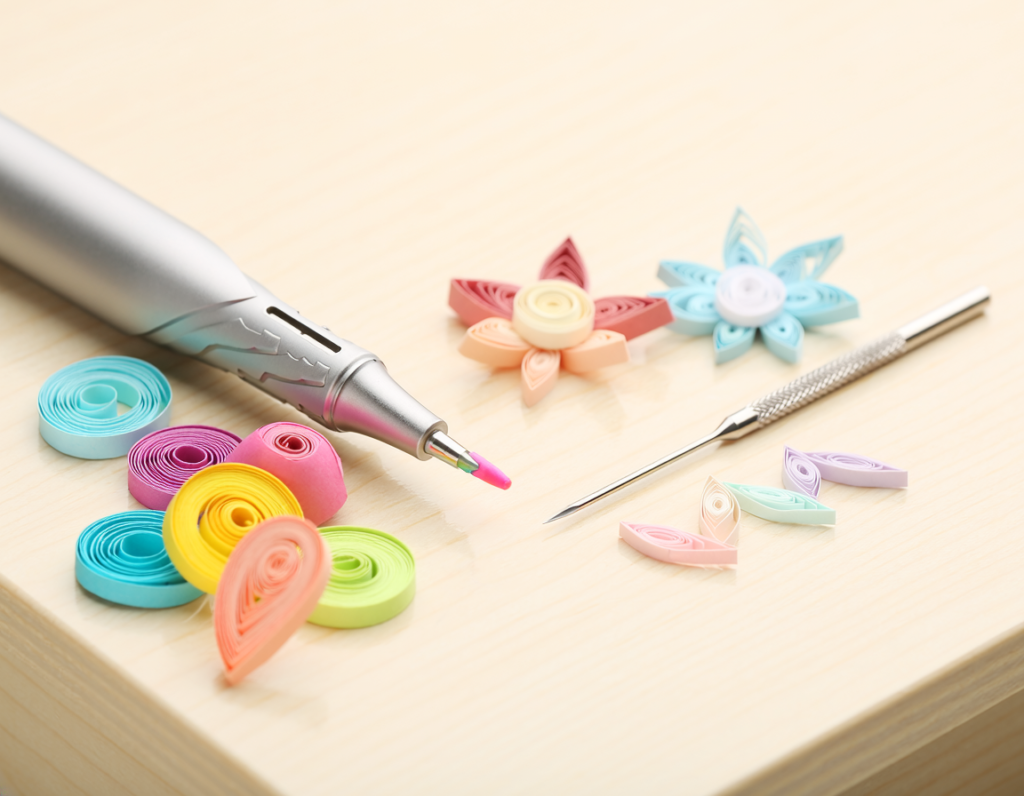 AI-generated editorial craft illustration for blog 345