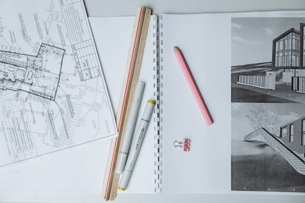 Drawing pad with writing and drawing tools